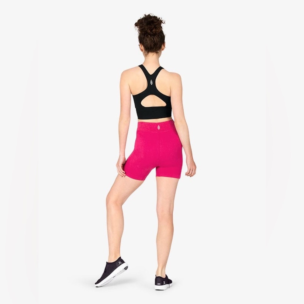 Free People Movement "Free Throw" High Rise Bike Shorts - Picture 2 of 8